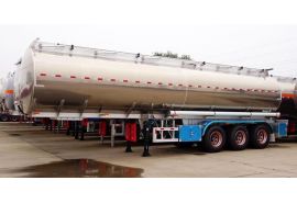 42000 Liters Aluminum Tanker Trailer will be sent to Djibouti