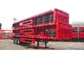 CIMC Tri Axle Flatbed Trailer will be sent to Nigeria