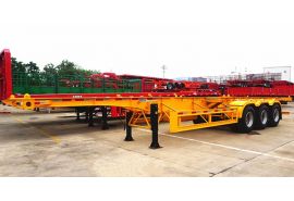  3 Axle 40ft Container Chassis Trailer for Sale in Tanzania