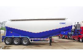 CIMC 40cbm Bulk Cement Trailer will be sent to Guinea