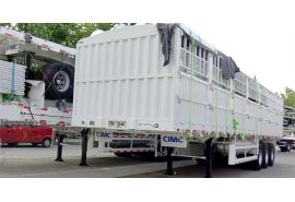3 Axle 60Ton Animal Transport Trailer for Sale in Sudan