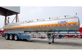 40000 Litres Aluminum Alloy Oil Tanker Trailer for Sale in Gabon