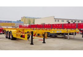 3 Axle 40 Foot Shipping Container Trailer for Sale in Rwanda