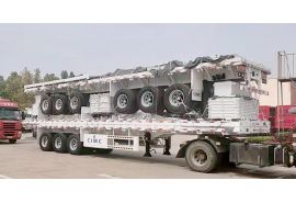 60T Fence Truck Trailer for Sale in Sudan