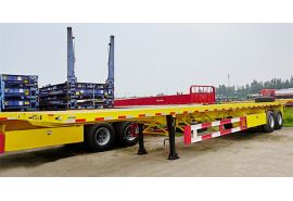 2 Axle Flatbed Truck Trailer for Sale in Burundi