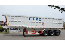 80ton Rear Dump Semi Trailer will be sent to Zambia