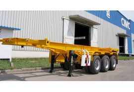 20ft 3 Axle Multi Function Skeletal Trailer will be sent to Jamaica