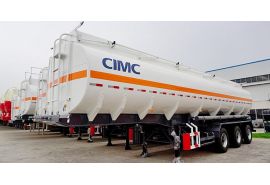 42000 Liters Fuel Tank Truck Trailer will be sent to Tanzania