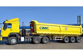 38ton Semi Tipper Trailer will be sent to Malawi