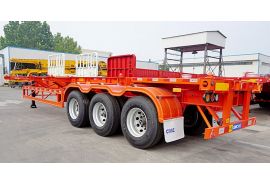 40ft Container Skeletal Trailer will be sent to Gabon