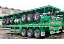40 Foot Common Flatbed Trailer will be sent to Nigeria