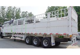 CIMC 60 Ton Cargo Fence Semi Trailer will be sent to Mauritania