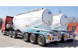 CIMC 35 Ton Cement Silo Trailer will be sent to Qatar