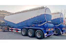 CIMC 50cbm Cement Bulker Truck Trailer will be sent to Sudan
