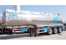 CIMC 38000 Liters Palm Oil Tanker Trailer will be sent to Congo