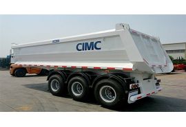 CIMC 35cbm Tipper Dump Trailer will be sent to Burkina Faso 