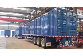 3 Axle Dry Van Trailer will be sent to Kenya