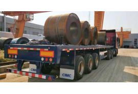 45Ft Flatbed Semi Trailer will be sent to Mali