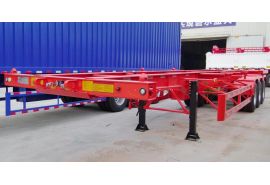 40Ft Skeleton Container Trailer will be sent to Oman