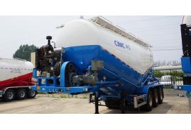 30CBM Bulk Cement Tank Trailer will be shipped to Benin