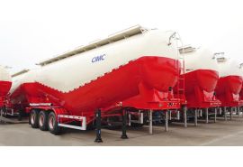 CIMC Cement Powder Tanker Trailer will be sent to Ghana Accra
