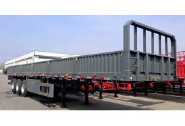 CIMC Triaxle High Side Wall Trailer will be sent to Tanzania