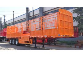 CIMC 60T Cargo Transport Stake Semi Trailer for Sale in Nigeria
