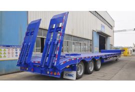 CIMC 60T Tri Axle Drop Deck Trailer will be sent to Ghana