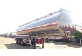 CIMC Tri Axle Aluminum Semi Tanker Trailer will be sent to Tanzania