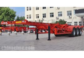 40 Foot Shipping Container Chassis Trailer will be sent to Philippines