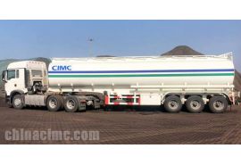 40000 Liters Palm Oil Tanker Trailer will be sent to Zambia