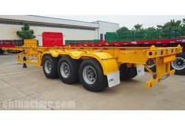 CIMC Tri Axle 40ft Container Chassis will be sent to Rwanda