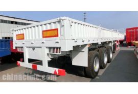CIMC 40 Ton Sideboard Trailer for Cargo Transport for Sale in Ghana Accra