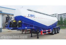 CIMC 35cbm Cement Bulker Silo Trailer Ready Ship to Sudan