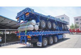 3 Units 60 Ton Removable Side Wall Trailer will be sent to Cameroon