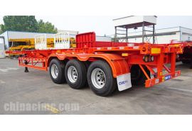 CIMC 40 FT Shipping Container Trailer will be sent to Madagascar