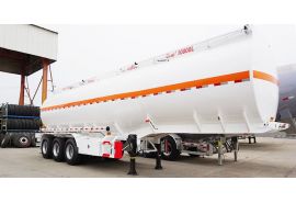 CIMC Tri Axle 40000 Liters Diesel Fuel Trailer will be exported to Zambia