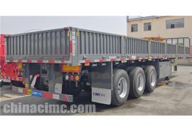 3 Axle 60 Ton Side Wall Semi Trailer will be sent to Sudan