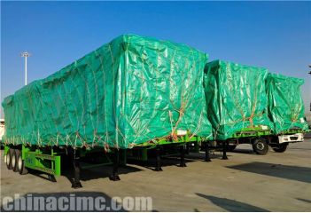 60 Ton Trailer Triaxle with Boards will be sent to Zimbabwe