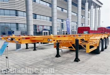 3 Axle 40 ft Shipping Container Trailer ready to ship Ghana