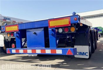 3 Axle 40 ft Container Chassis Trailer will export to Jamaica