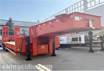 4 Axle Low Loader Semi Trailer will be sent to Palau Islands