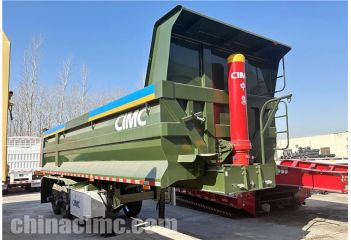 Tri Axle Dump Semi Trailer will be sent to Kenya