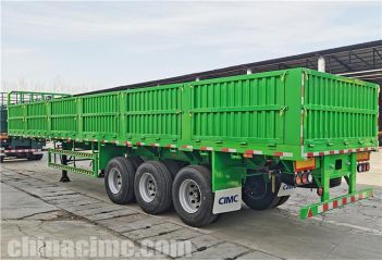 1000mm Side Wall Semi Trailer will be sent to Zimbabwe