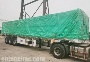 80 T Fence Cargo Trailer will export to Sudan