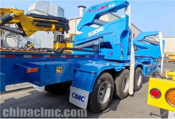 CIMC 37 Ton Sidelifter Trailer will be sent to East Timor