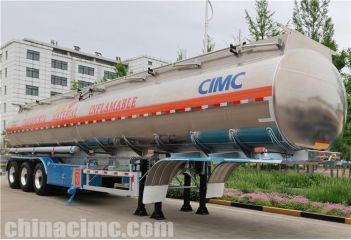 38000 Liters Aluminum Tanker Semi Trailer will export to Costa Rica