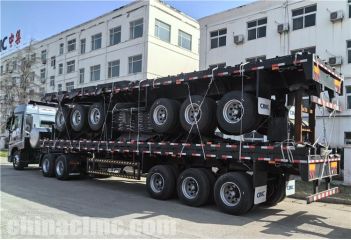 Tri Axle Grain Transport Trailer will export to Zambia