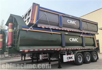 Tri Axle 35CBM Dump Trailer will be sent to Guyana