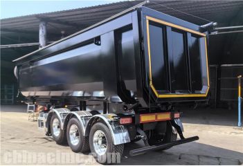 Tri Axle 35CBM Tipper Trailer will export to Cameroon